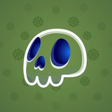 Electric Skull #1242