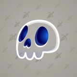Electric Skull #1863 Electric Skull #1863