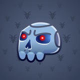 Electric Skull #2104