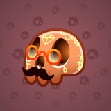 Electric Skull #6636