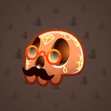 Electric Skull #7053