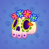 Electric Skull #7857