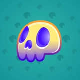 Electric Skull #8545