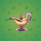 Genie Lamp #1004 Genie Lamp #1004