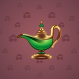 Genie Lamp #1018 Genie Lamp #1018