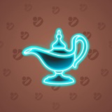 Genie Lamp #1025
