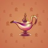 Genie Lamp #1044