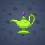 Genie Lamp #1047 Genie Lamp #1047