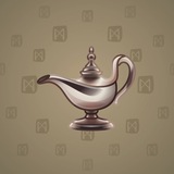 Genie Lamp #1057