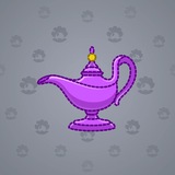 Genie Lamp #1072 Genie Lamp #1072