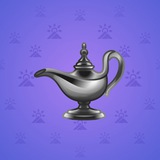 Genie Lamp #1074 Genie Lamp #1074