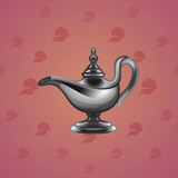 Genie Lamp #1075 Genie Lamp #1075