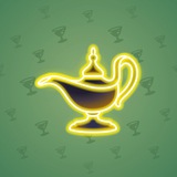 Genie Lamp #1076 Genie Lamp #1076