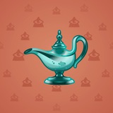Genie Lamp #1081 Genie Lamp #1081