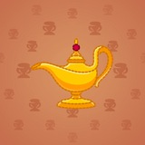 Genie Lamp #1090 Genie Lamp #1090
