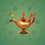 Genie Lamp #1098 Genie Lamp #1098