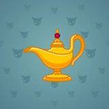 Genie Lamp #1103 Genie Lamp #1103