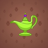 Genie Lamp #1107