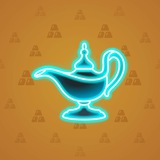 Genie Lamp #1109