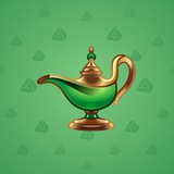 Genie Lamp #1118 Genie Lamp #1118