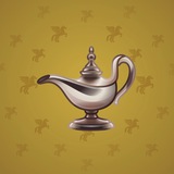 Genie Lamp #1119 Genie Lamp #1119