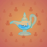 Genie Lamp #1123 Genie Lamp #1123