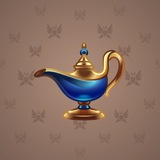 Genie Lamp #1144