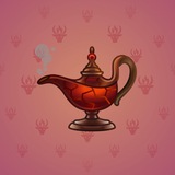Genie Lamp #1145