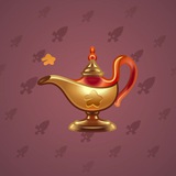 Genie Lamp #1148 Genie Lamp #1148