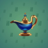 Genie Lamp #1157 Genie Lamp #1157