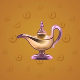 Genie Lamp #1188 Genie Lamp #1188