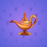 Genie Lamp #1191 Genie Lamp #1191
