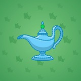Genie Lamp #1193 Genie Lamp #1193