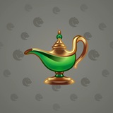 Genie Lamp #1207 Genie Lamp #1207