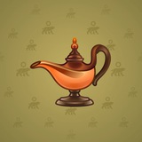 Genie Lamp #1214