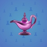 Genie Lamp #1215 Genie Lamp #1215
