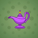 Genie Lamp #1230