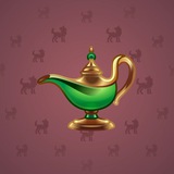 Genie Lamp #1231 Genie Lamp #1231