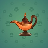Genie Lamp #1243 Genie Lamp #1243