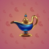 Genie Lamp #1244