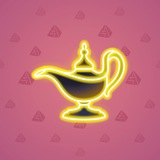 Genie Lamp #1246 Genie Lamp #1246