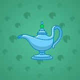 Genie Lamp #125