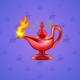 Genie Lamp #1250