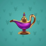 Genie Lamp #1255 Genie Lamp #1255