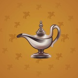 Genie Lamp #1270 Genie Lamp #1270