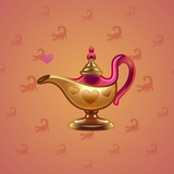 Genie Lamp #1319 Genie Lamp #1319