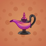 Genie Lamp #1329 Genie Lamp #1329