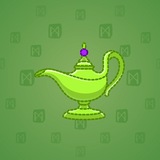 Genie Lamp #1330 Genie Lamp #1330