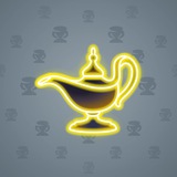 Genie Lamp #1345