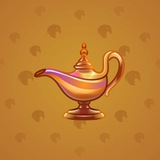 Genie Lamp #1361 Genie Lamp #1361